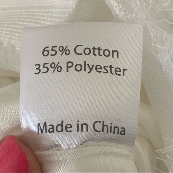 Princess Polly Molina White Ruffle Fringe Detail Mini Dress - Picture 10 of 13